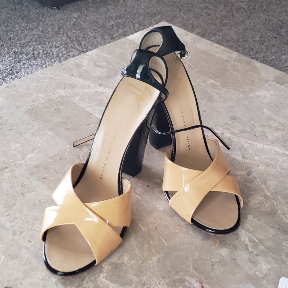 Giuseppe Zanotti patent leather high heels